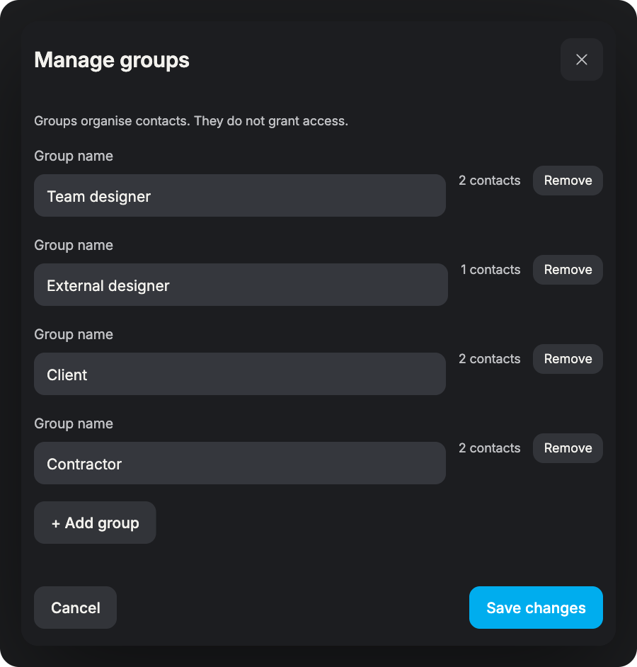 A directory that fits your studio — SIMTU application